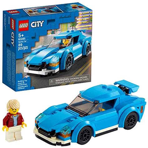 LEGO City Sports Car 60285 Building Kit; Playset for Kids, New 2021 (89 ...