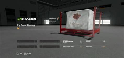 FS19 – Pig Food 40,000 Lbs V1.0.0.4 – Farming Simulator 19 Mods