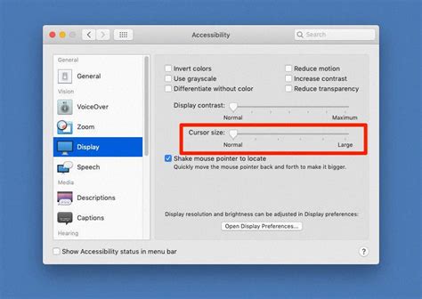 How To Customize OS X Cursor Size ? - DeviceMAG