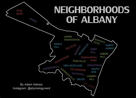 Ny City Neighborhood Map