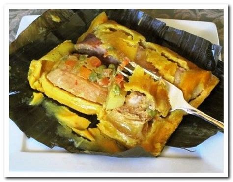 Honduran Tamales- note the banana leaf | Colombian cuisine, Colombian food, My colombian recipes