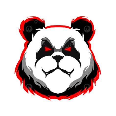 Panda Head Clipart PNG Images, Panda Head Gaming Logo, Logo Gaming ...