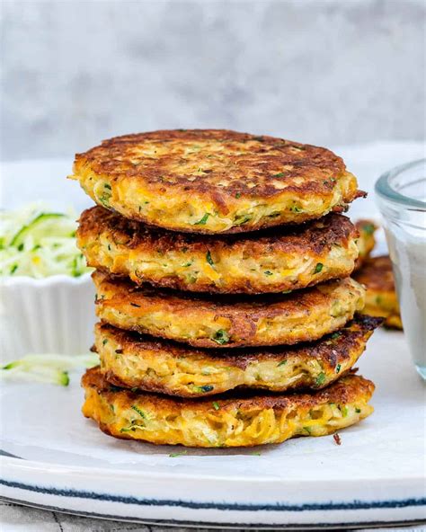 Easy Zucchini Fritters | Healthy Fitness Meals