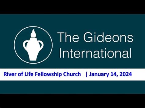 The Gideons International - 2024 - YouTube