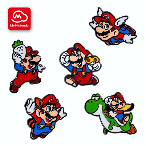 Super Mario Bros. 35th Anniversary Pin Set #1 now up for grabs