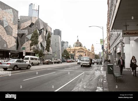 Flinders Street, Melbourne Australia Stock Photo - Alamy