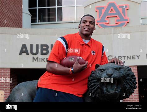 Auburn quarterback Cameron Newton is pictured at the university in ...