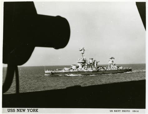 USS New York in the Pacific Ocean | The Digital Collections of the ...