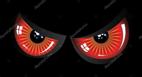 Evil red eyes Stock Vector Image by ©artshock #28069223