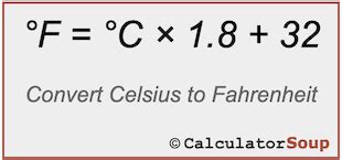 Celsius to Fahrenheit | °C to °F