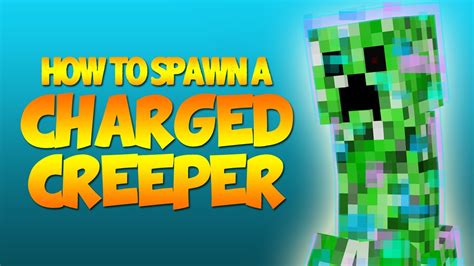 How To Spawn A Lightning Charged Creeper ( Minecraft 1.8 Tutorial ) - YouTube