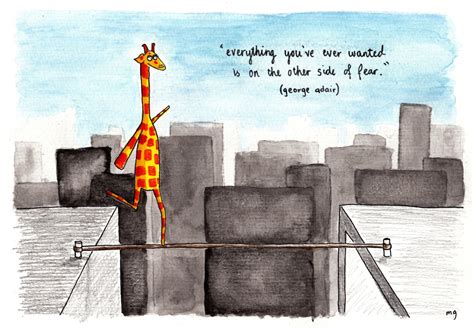 September 2, 2014 – Fear | Giraffe art, Giraffe quotes, Fear