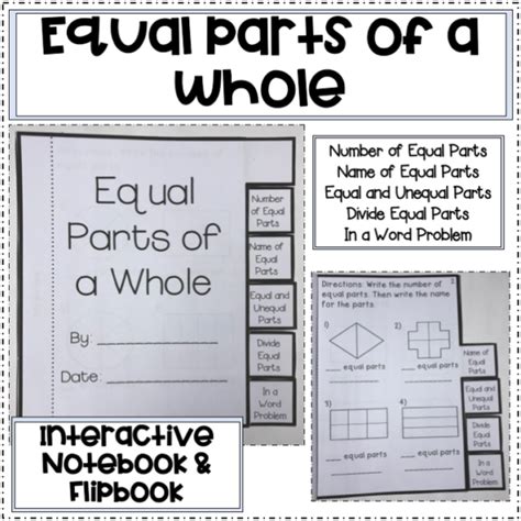 How to Make Math Fun With Equal Parts of a Whole – The A Plus Teacher