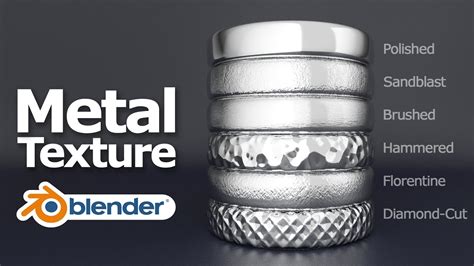 How to make Blender Metal Texture Material Shader using Procedural Texture Nodes