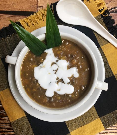 Bubur Kacang Hijau: Mung Bean & Coconut Dessert Porridge (Vegan) - Cook Me Indonesian