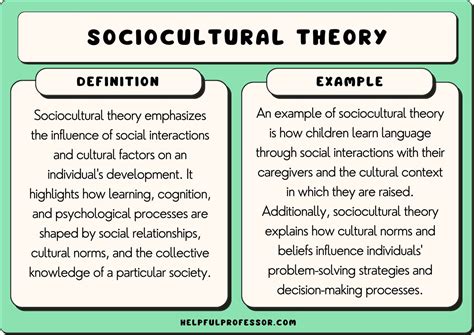 13 Sociocultural Theory Examples (2024)