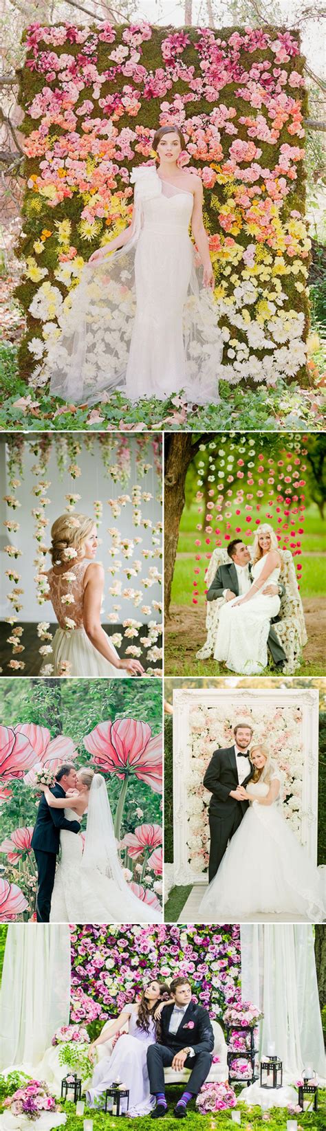 53 Super Creative Wedding Photo Backdrops | Deer Pearl Flowers