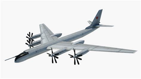 3D asset Tupolev Tu-142 | CGTrader