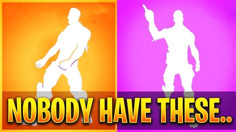 7 RARE Fortnite Emotes ONLY 0.1% of Players Have.. - YouTube