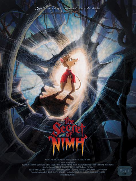 The Secret Of NIMH | Poster By Adammcdaniel