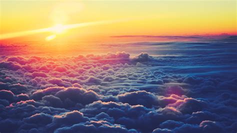 clouds, Nature, Sunrise, Sunlight, Sky Wallpapers HD / Desktop and ...