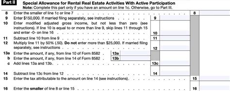 IRS Form 8582-CR Instructions - Passive Activity Credit Limits