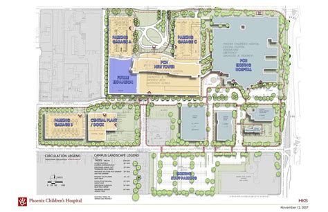 Phoenix children's hospital map - Phoenix hospitals map (Arizona - USA)