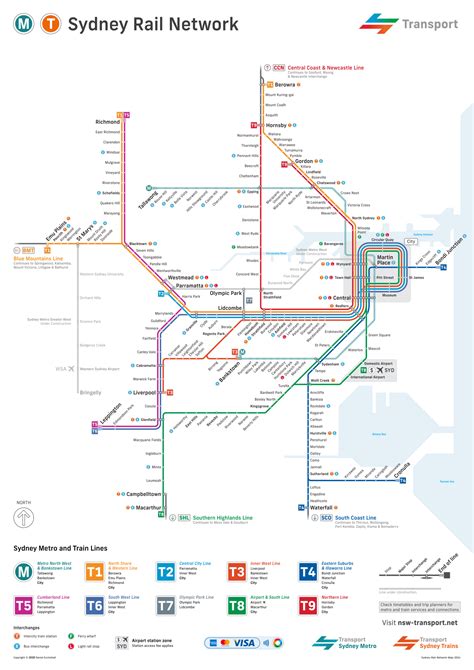 Metro & Train Maps – NSW Transport