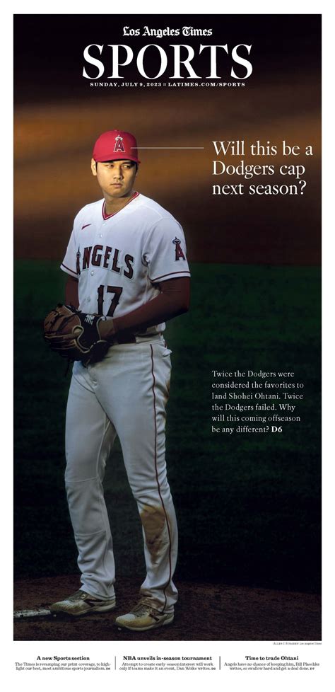 Introducing a new look for L.A. Times sports print edition - Los Angeles Times
