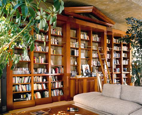 Built-in Bookcase Library - Berkeley Mills