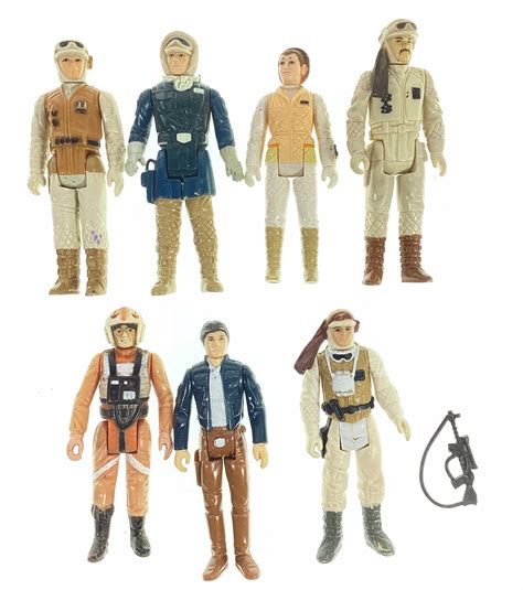 Lot - (7) Vintage Star Wars Action Figures (1977-82)