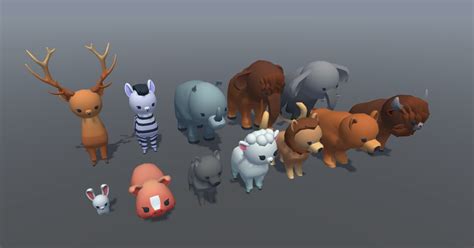 3D Animal Pack: Cartoon | 3D Animals | Unity Asset Store