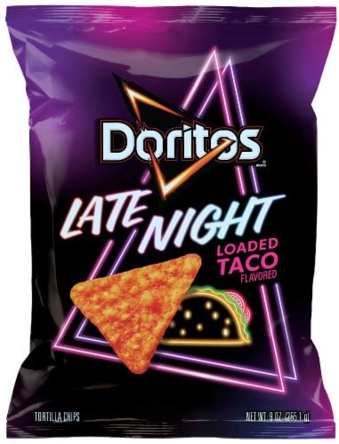 Doritos® Late Night Loaded Taco Flavored Tortilla Chips, 9 oz - Fry’s ...