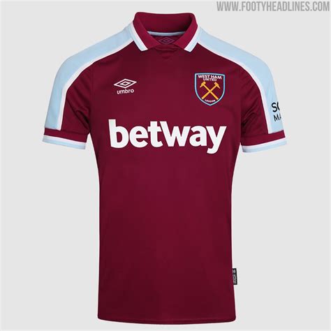 West Ham 21-22 Home Kit Released - Away & Third Kits Leaked - Footy ...