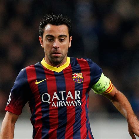 Xavi Hernandez Makes Record 700th Appearance for Barcelona | Bleacher ...