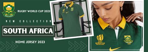 South Africa Rugby 2023 - Jersey Teams