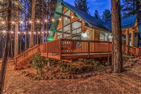 Christmas Tree Cabin- Beautiful Cabin in the Pines - Cabins for Rent in Pinetop, Arizona, United ...