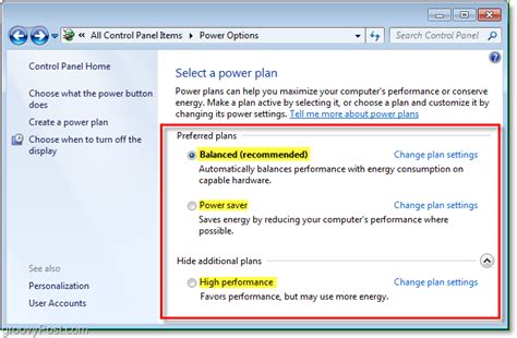 How do I Change My Laptop's Power Plan in Windows?