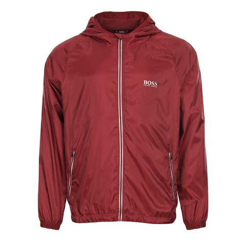 Jacket - Beach Dark Red Hugo Boss