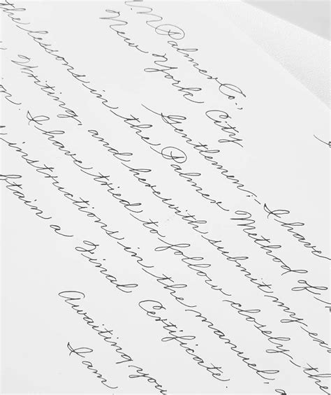 Business Writing by F e l i c i a . T a n (felicalligraphy) on Instagram Handwriting Examples ...