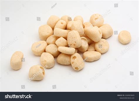 Selected Focus On Amplang Cracker White Stock Photo 2163015625 ...