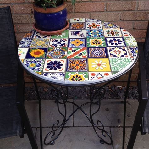 Table upgraded Mexican Style. www.caoba.co.uk | 1000 | Mexican style decor, Mexican home decor ...