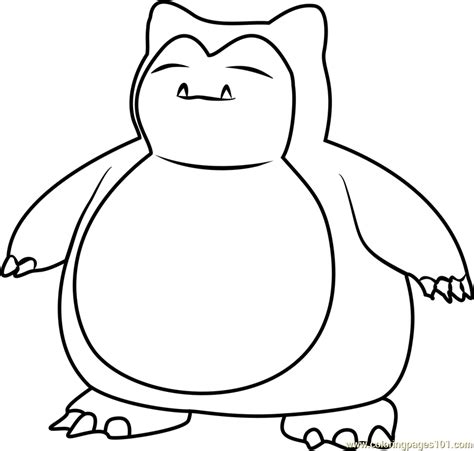 The best free Snorlax coloring page images. Download from 62 free coloring pages of Snorlax at ...