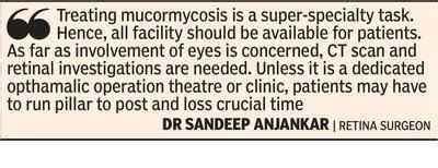 Cashless mucor treatment at empanelled Nagpur hospitals only, but all may not have expertise ...