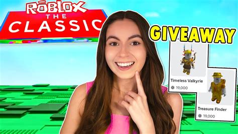 🔴Roblox TIMELESS VALKYRIE GIVEAWAY (ROBLOX CLASSIC) - YouTube