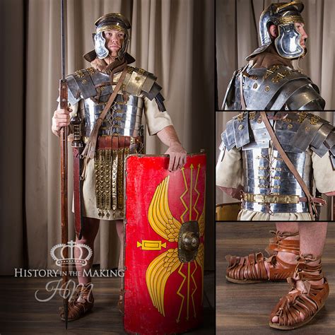 Roman Legionary, 1st-2nd Century AD, full battle or parade order - History in the Making