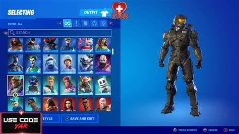 HOW TO GET MATTE BLACK STYLE OF MASTER CHIEF SKIN IN FORTNITE - NEW ...