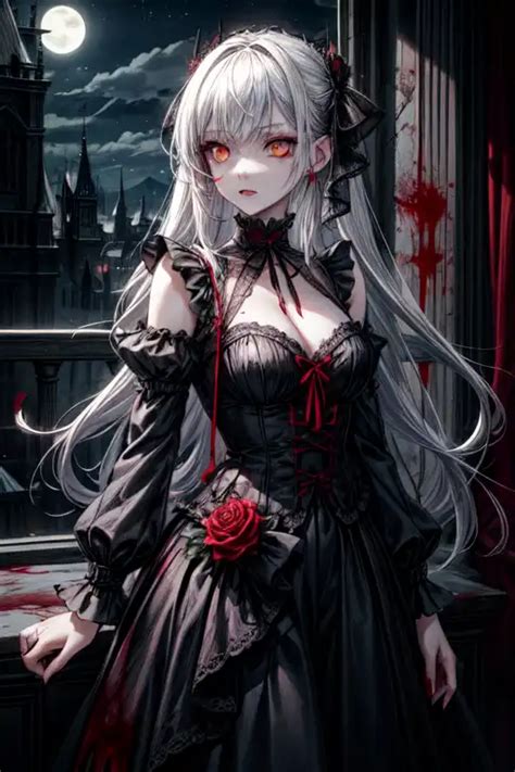 AI Art: vampires girl by @nadin | PixAI