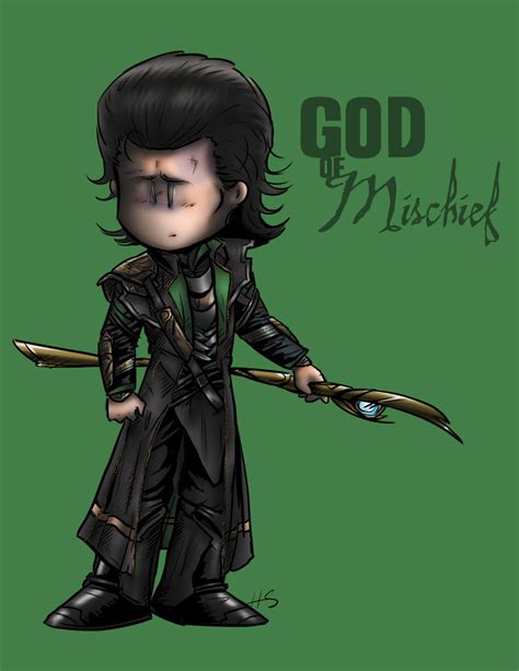 God of Mischief by DarthxErik on deviantART