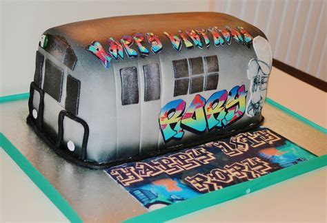 Train With Graffiti - CakeCentral.com